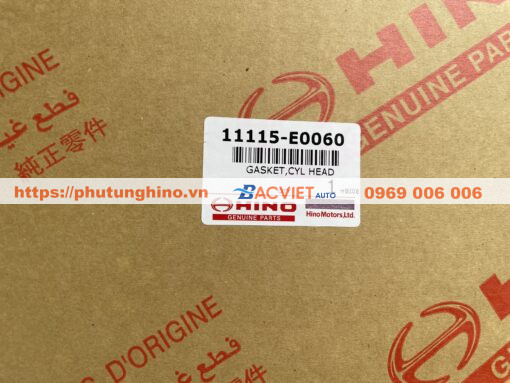 Gioăng mặt máy HINO 700 P11C xịn
